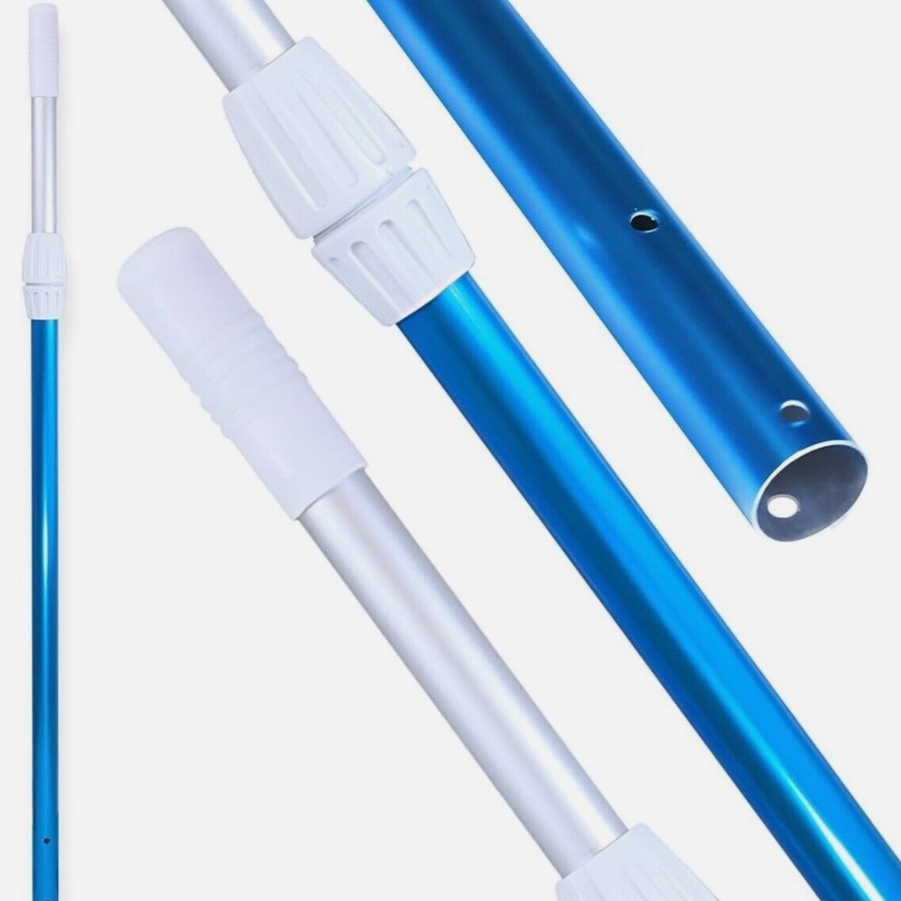 SWIMLINE HYDROTOOLS 8351 2 Pc Telescopic Pole 6-12 Feet Adjustable Swimming Pool